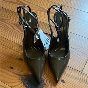 Zara Women's Brown Heels